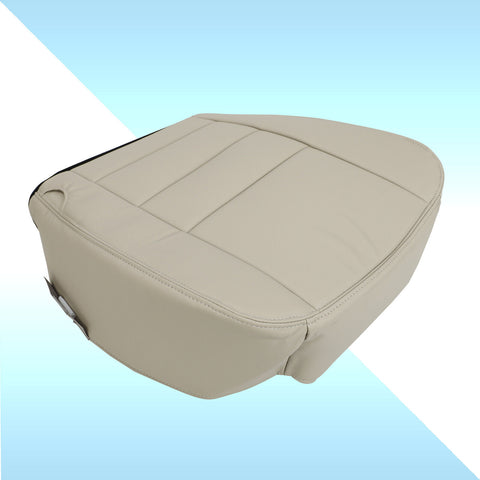 For 2002-2007 Ford F250 F350 Super Duty Lariat Driver Bottom Leather Seat Cover