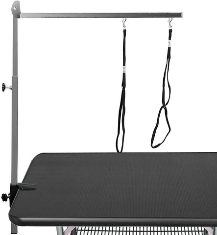 confote Pet Grooming Arm with Clamp Adjustable Folding for Dog Cat