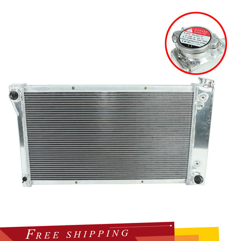 Aluminum Cooling Radiator 3 Row For 1967-1972 Chevy GMC C/K Series Pickup Truck
