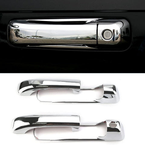 2 Pcs Chrome Door Handle Cover For 09-18 Dodge RAM 1500 3500 4500 5500 RAM 1500