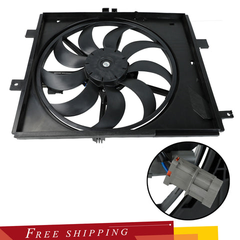 Fit 2012-18 Nissan Versa 2014-18 Nissan Versa Note Radiator Cooling Fan Assembly