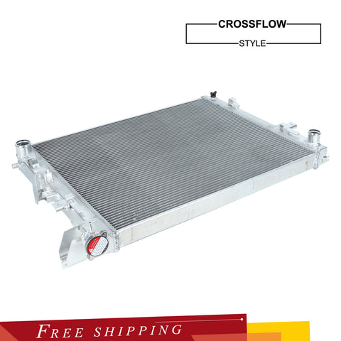 For 2009-2021 Dodge Ram 1500 2500 3500 4000 V6 V8 Pickup 3 Row Aluminum Radiator
