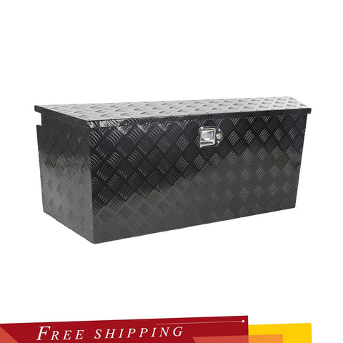 49"X15"X18.5" Heavy Duty Truck Pickup Storage Tool box Lock Trailer Tongue