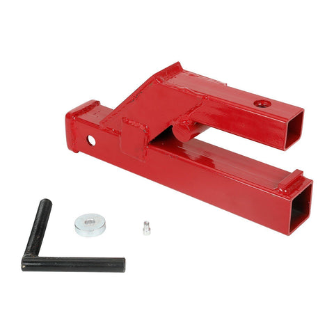 Clamp On Trailer Hitch 2" Ball Mount Receiver Deere Bobcat Tractor Bucket