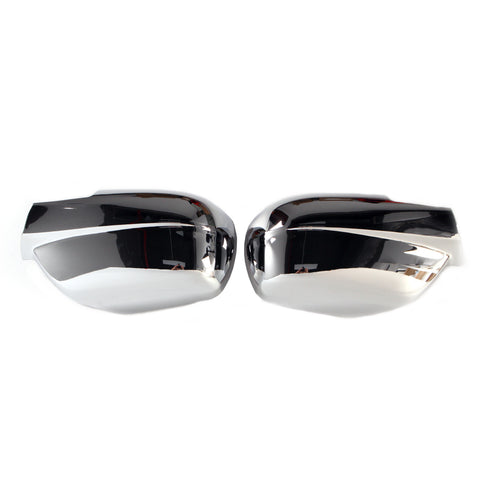 Chrome Door Mirror Covers For 05-10 Jeep Grand Cherokee