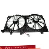 For 2012-2017 Toyota Camry 2.5L AC Dual Condenser Cooling Radiator Fan TO3115169