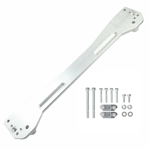 Rear Subframe Tie Brace Bar Suspension For Honda Civic EX DX LX SI 96-00 Silver