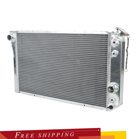 FIT 1982-02 Chevy S10 Blazer 84-90 Corvette 3 Row Aluminum Core Racing Radiator