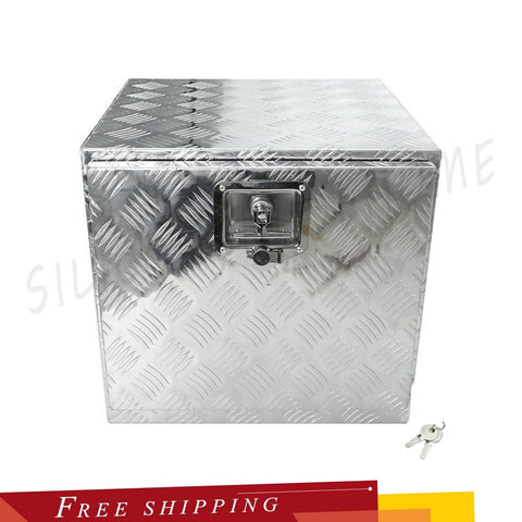 18"X17"X17.75" Truck Underbody Tool Box Trailer RV Tool Storage Under Bed W/Lock