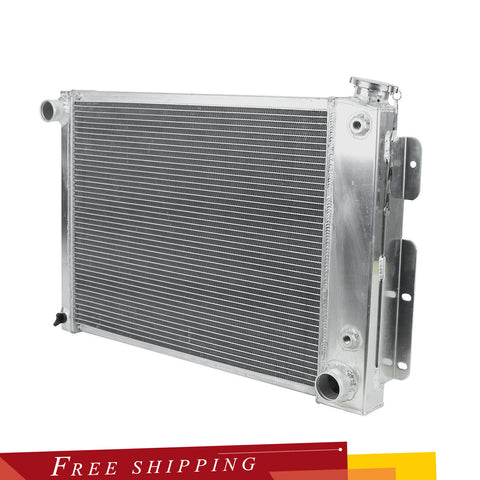 Fit 67-69 Chevy Camaro/Firebird Small Block V8 3Row Full Aluminum Radiator AT/MT