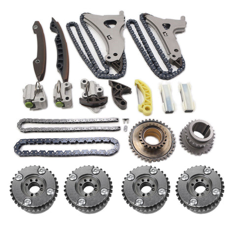 Timing Chain Kit w/VVT Sprocket For Benz W212 E300 C43 GLE43 AMG X204 3.0L 3.5L