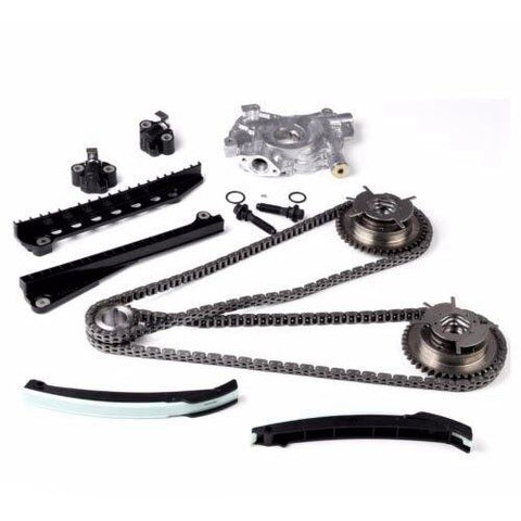 Cam Phaser +Timing Chain Oil Pump Kit For 2004-08 Ford F150 Lincoln 3-Valve 5.4L