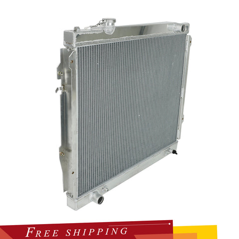 2 ROW CORE ALUMINUM COOLING RADIATOR FOR 1995-2004 TOYOTA TACOMA PICKUP TRUCK