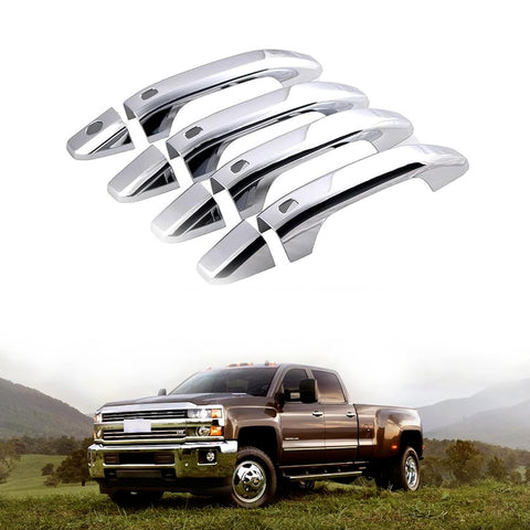 4Dr Handle CoversFOR 14-19 Chevrolet Suburban Silverado GMC Sierra Yukon XL 1500