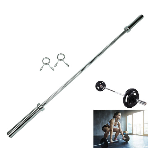 7 FT Olympic Barbell Bar Work Out Home Gym 2 in Weight Lifting Bar Power Lifting