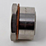 O2 02 Oxygen Sensor 304 Steel Weld On Bung & Plug Wideband Nut & Cap 18 X 1.5
