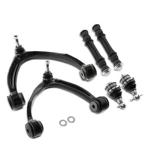 6x Front Control Arm w/ Ball Joint Link for Cadillac Escalade Chevy Tahoe GMC
