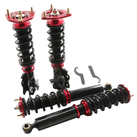Coilover Struts Kit Fit For Nissan 240SX Red - 4 pcs