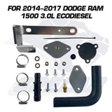 2014-2018 Dodge Ram 1500 Jeep 3.0L EcoDiesel EGR Valve & Cooler Delete Kit