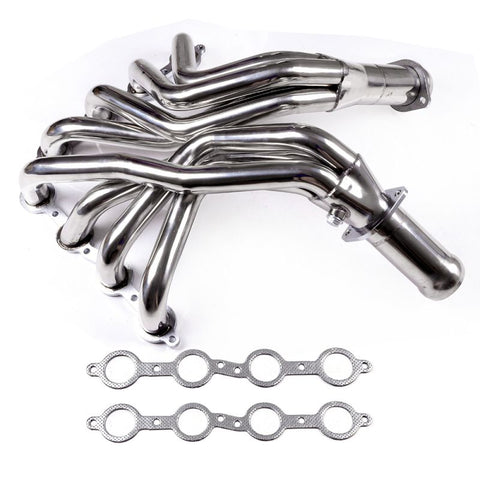 Ss Long Tube Exhaust Header Manifold For Chevrolet 1pcs