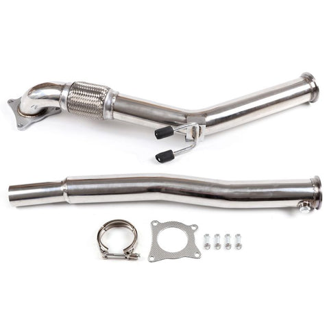 3" Stainless Steel Exhaust Pipe Exhaust Manifold Racing Header For Audi A3 Volkswagen Golf 1pcs