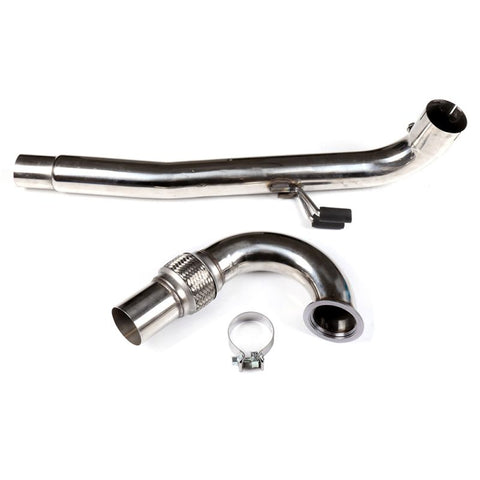 3" Stainless Steel Turbo Exhaust Pipe For Volkswagen GTI 1pcs