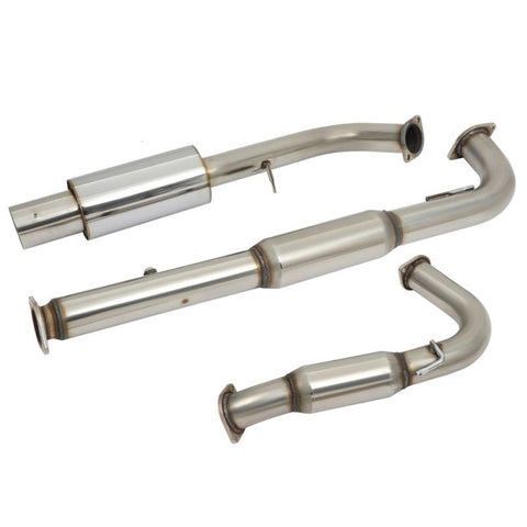 4" Muffler Catback Exhaust System For Mitsubishi 1pcs