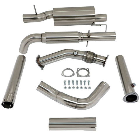 Turboback Exhaust System For Volkswagen Golf Jetta 1pcs
