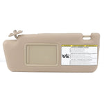 Sun Visor Beige Left Driver Side without Sunroof  for Toyota (74320-AD060-E0)- 1 PC