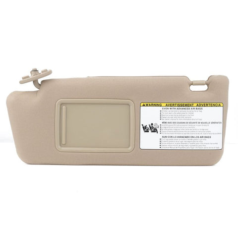 Sun Visor Beige Left Driver Side without Sunroof  for Toyota (74320-AD060-E0)- 1 PC