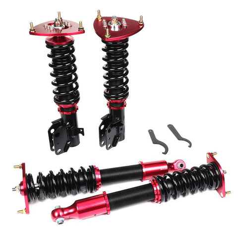 Coilover Struts Kit Fit For Subaru Impreza Red - 4 pcs