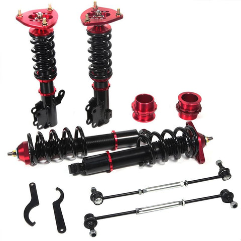 Coilover Struts Kit Fit For Hyundai Genesis Coupe Red - 4 pcs