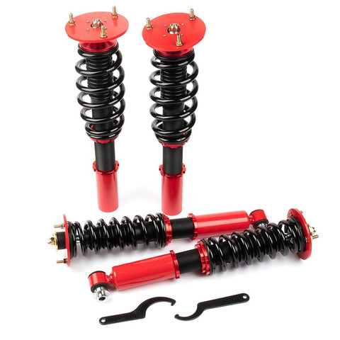 Coilover Struts Kit Fit For BMW 525i Red - 4 pcs