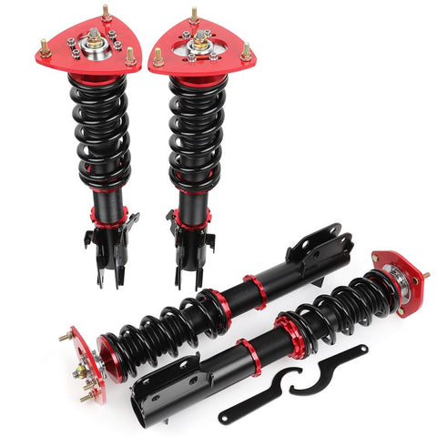 Coilover Struts Kit Fit For Saab Subaru Red - 4 pcs