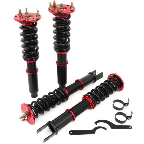 Coilover Struts Kit Fit For Honda Accord Red - 4 pcs