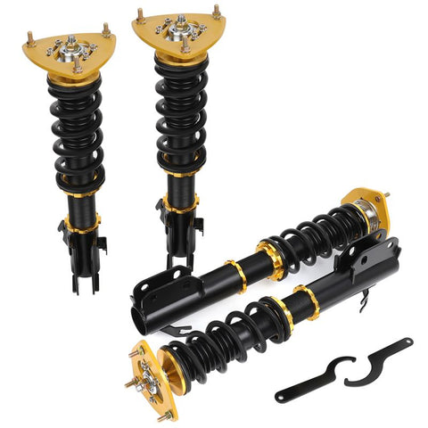 Coilover Struts Kit Fit For Saab Subaru Golden - 4 pcs