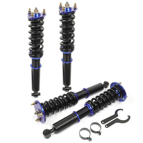 Coilover Struts Kit Fit For Lexus Blue - 4 pcs