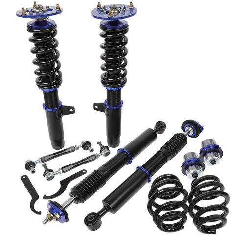 Coilover Struts Kit Fit For BMW Blue - 4 pcs