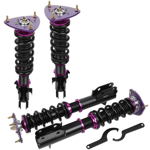 Coilover Struts Kit Fit For Saab Subaru Purple - 4 pcs