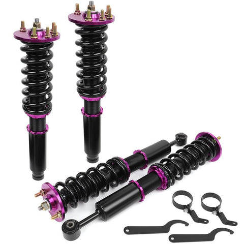 Coilover Struts Kit Fit For Acura Honda Purple - 4 pcs