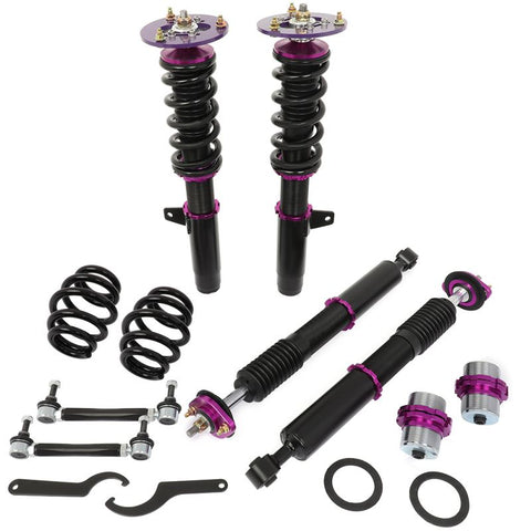 Coilover Struts Kit Fit For BMW Purple - 4 pcs