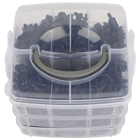 Car Push Pin Rivet Trim Clip Panel Retainer Kit For Honda -635 Pcs