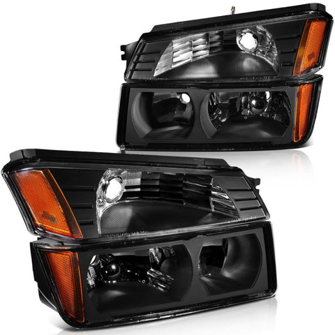 Headlight Assembly (GM2520184) For Chevrolet Avalanche - 1 Pair
