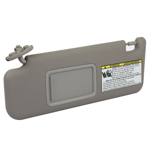 Sun Visor Gray Left Driver Side without Sunroof  for Toyota (74320-3D050-B0)- 1 PC