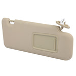 Sun Visor Beige Right Passenger Side with Sunroof  for Toyota (74320-48490-E0)- 1 PC
