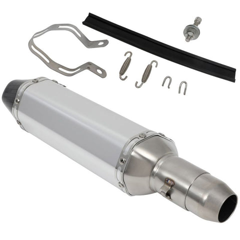 51mm Motorcycle Exhaust Muffler Pipe Slip-On 1pcs