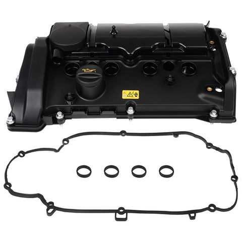 ECCPP Engine Valve Cover W/Gasket for BMW N13B16A Front 1 Piece