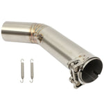 51mm Motorcycle Exhaust Mid Link Pipe Elbow 1pcs