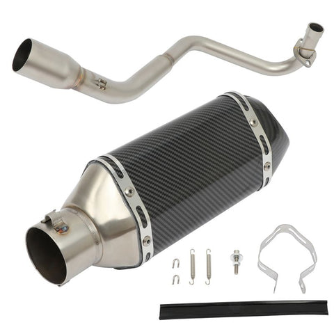 Motorcycle Full Exhaust System Side Pipe End 1pcs