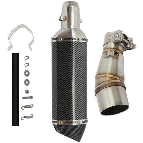 51mm/2inch(Tail Pipe) Exhaust Muffler Pipe Mid Link Pipe 1pcs